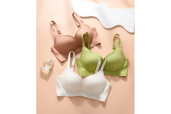 Seamless Bra Without Steel Ring, Small Chest Push-Up Fixed Cup, Thin Top And Thick Bottom Bra SW041