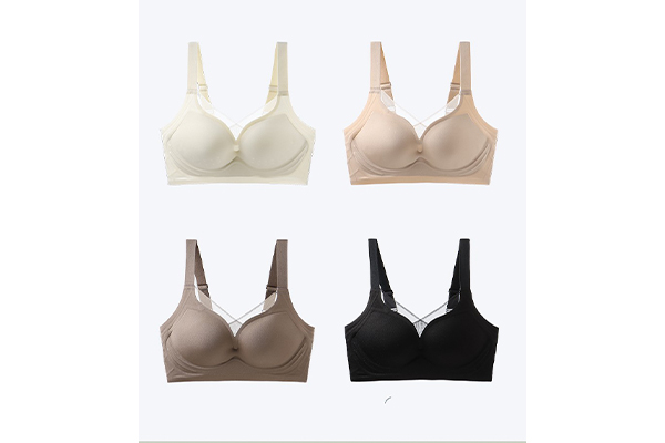 Seamless Bra Fixed Cup Without Steel Ring Thin Breathable 058