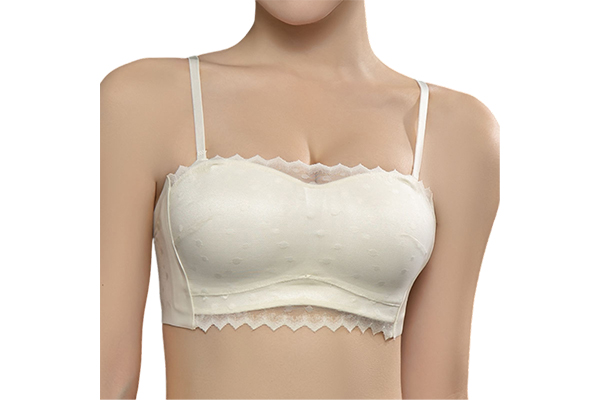 Tube Top Style Anti-Exposure Small Chest Push-up Wire-Free Bra 048