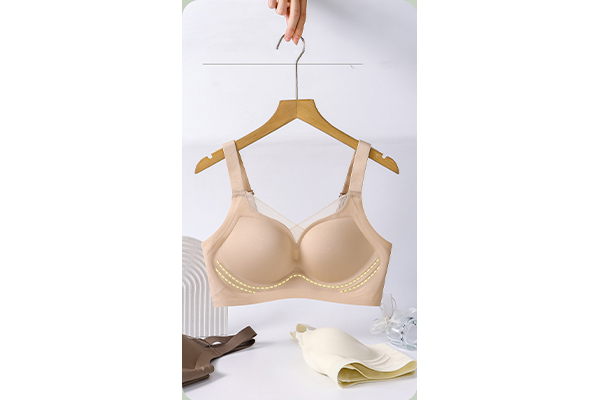 Seamless Bra Fixed Cup Without Steel Ring Thin Breathable 058