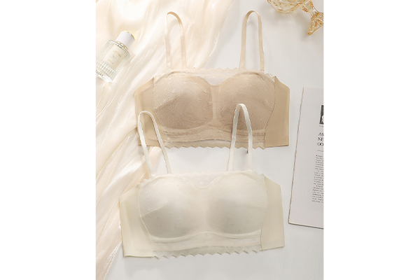 Tube Top Style Anti-Exposure Small Chest Push-up Wire-Free Bra 048