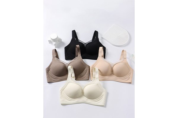 Seamless Bra Fixed Cup Without Steel Ring Thin Breathable 058