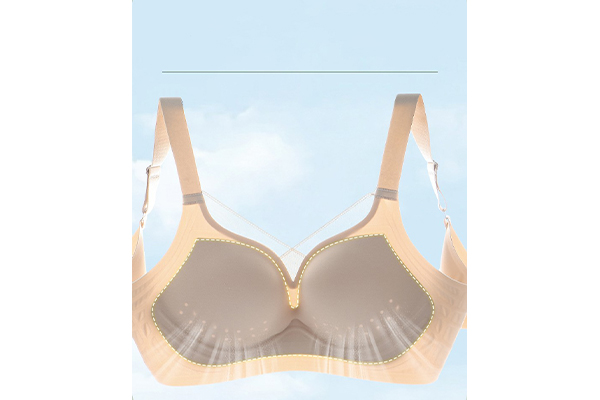 Seamless Bra Fixed Cup Without Steel Ring Thin Breathable 058