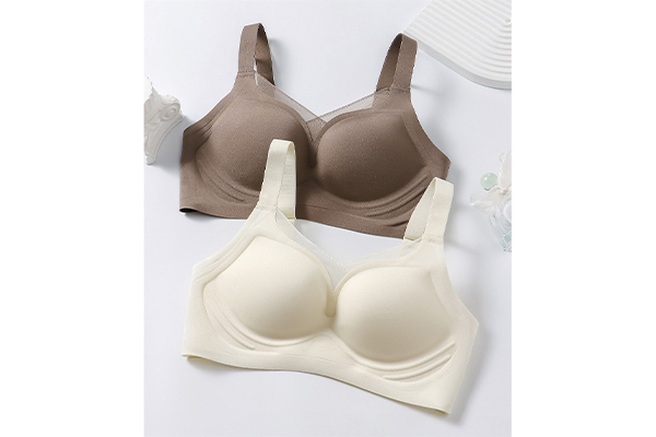 Seamless Bra Fixed Cup Without Steel Ring Thin Breathable 058