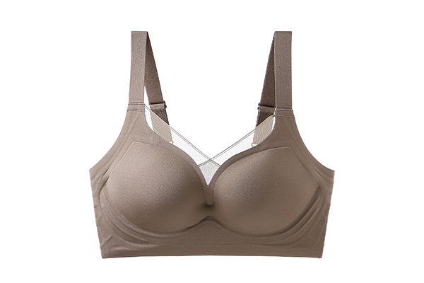 Seamless Bra Fixed Cup Without Steel Ring Thin Breathable 058