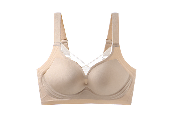 Seamless Bra Fixed Cup Without Steel Ring Thin Breathable 058