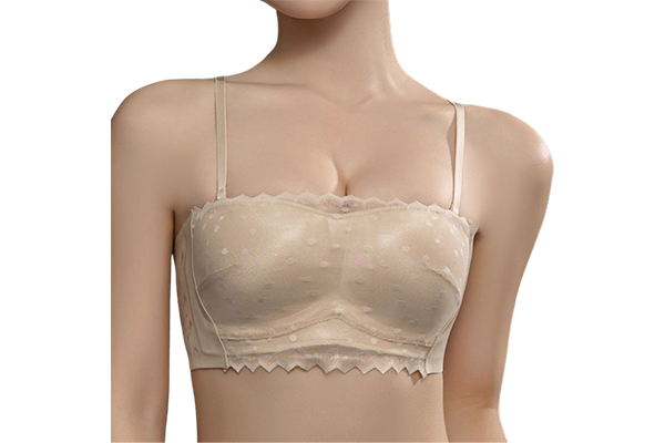 Tube Top Style Anti-Exposure Small Chest Push-up Wire-Free Bra 048