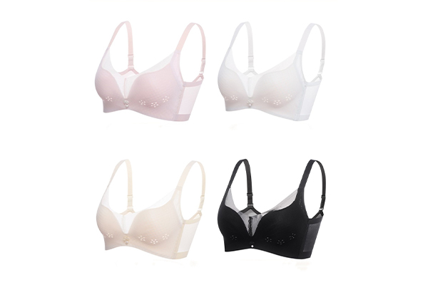 Thin, Breathable, Seamless Hole Cup Bra For Side Breasts And Breast Adjustment 9229