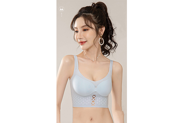 No Steel Ring One-Piece Seamless Underwear Soft Breathable Comfortable Beautiful Back Bra 039